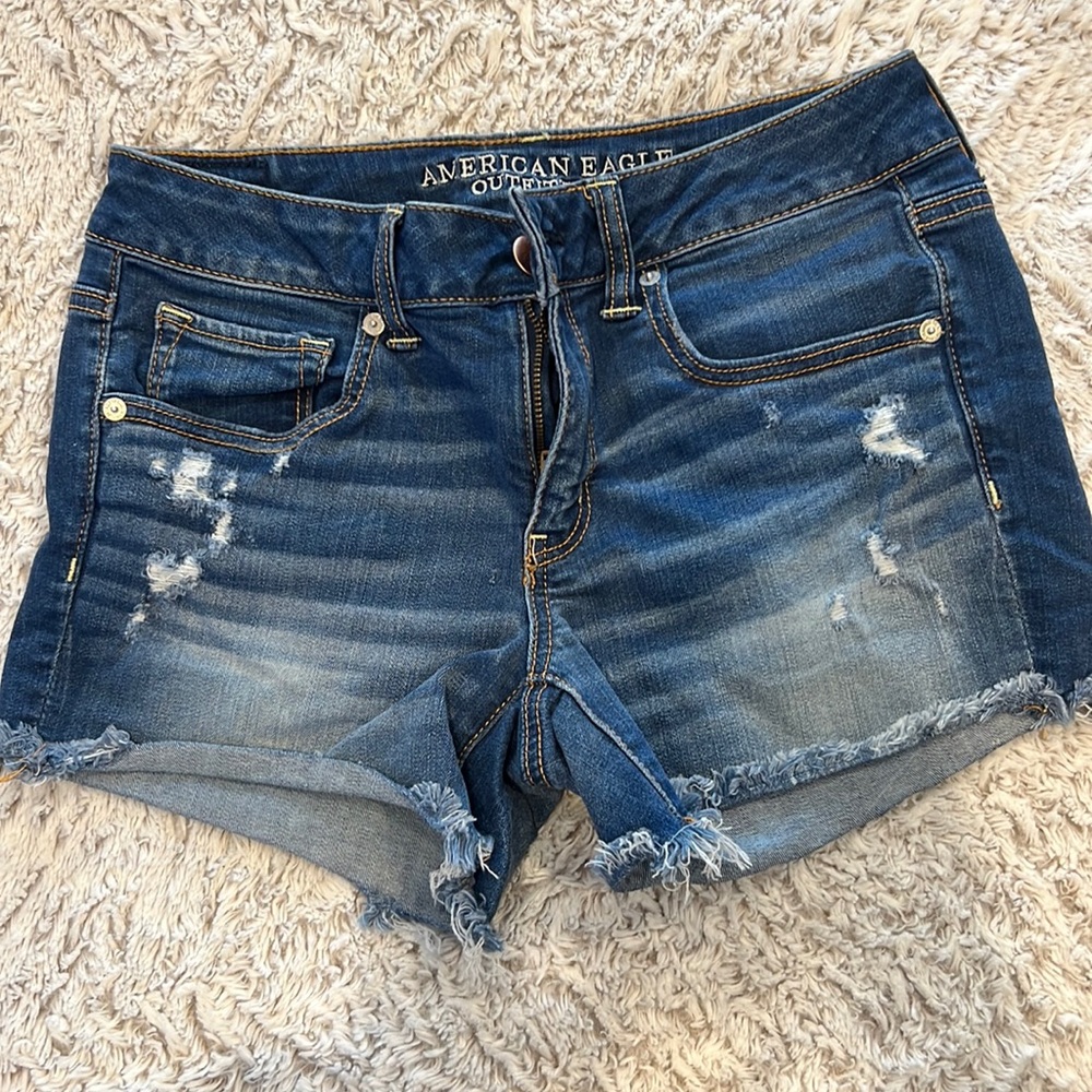 American eagle jean shirts size 8